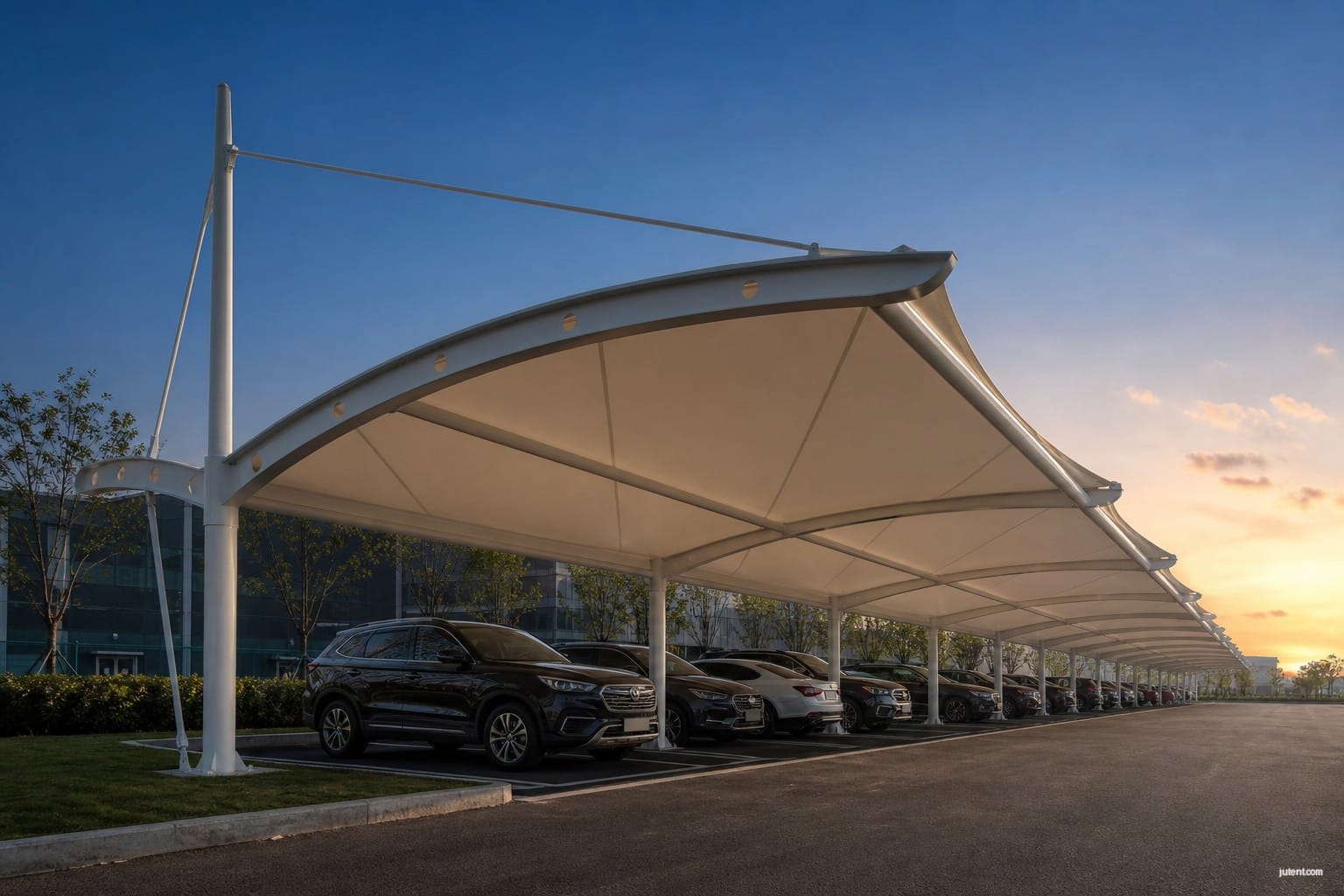 Essential Specs for Commercial Carport Tensile Structures - featured image