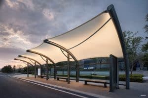 Is a Bus Shelter Tensile Membrane Worth the Investment Over Polycarbonate? - featured image