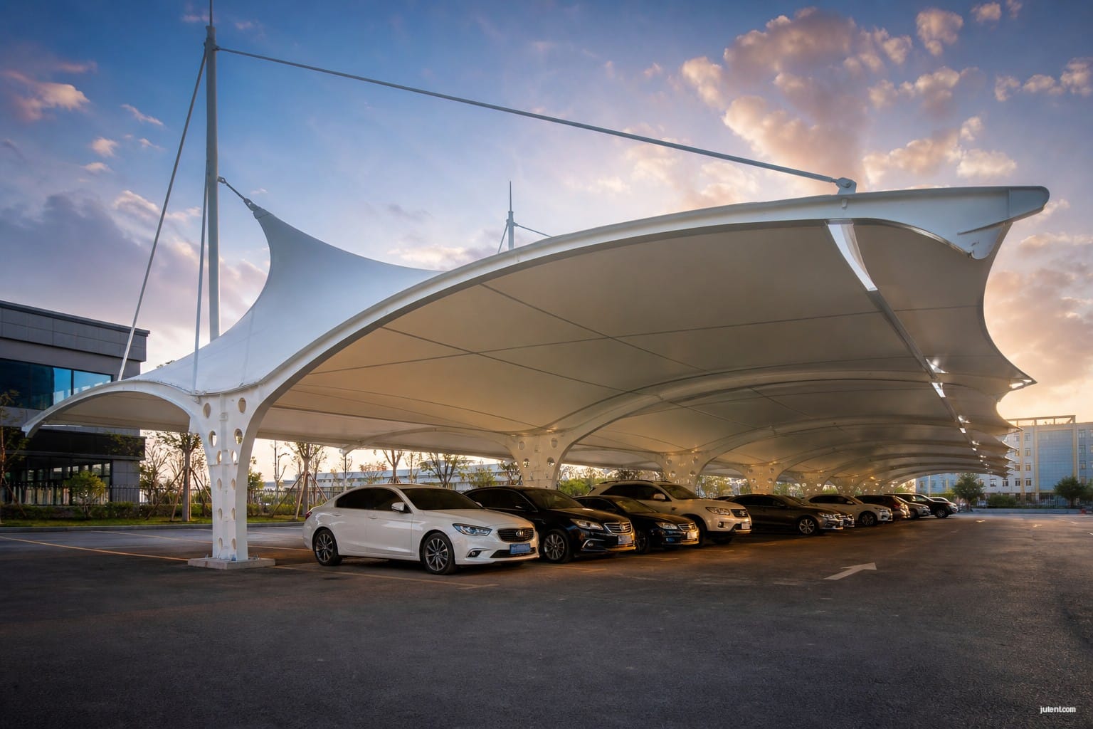 Essential Pre-Installation Guide to Commercial Tensile Structure Parking Shade - featured image