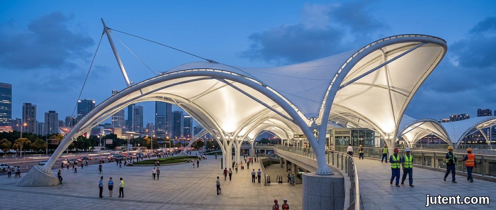 Tensile membrane structure – Budgeting for a Tensile Membrane Structure: What Contractors Must Know