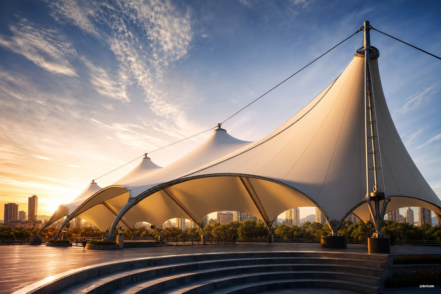 How to Ensure Your Textile Canopy Roof Meets Local Wind Codes - featured image