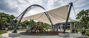 Estructura de membrana tensada – Toldos tensados para parques infantiles: Decisiones de diseño para sombra y durabilidad óptimas