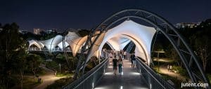 Tensile membrane structure – Topographical Nightmares: An Educational Walkway Installation Case Study