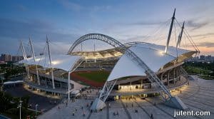 Tensile membrane structure – The Engineering Gap Between Bleacher Covers and Stadiums