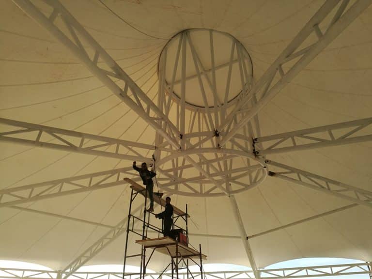 Tensile Structure Installation