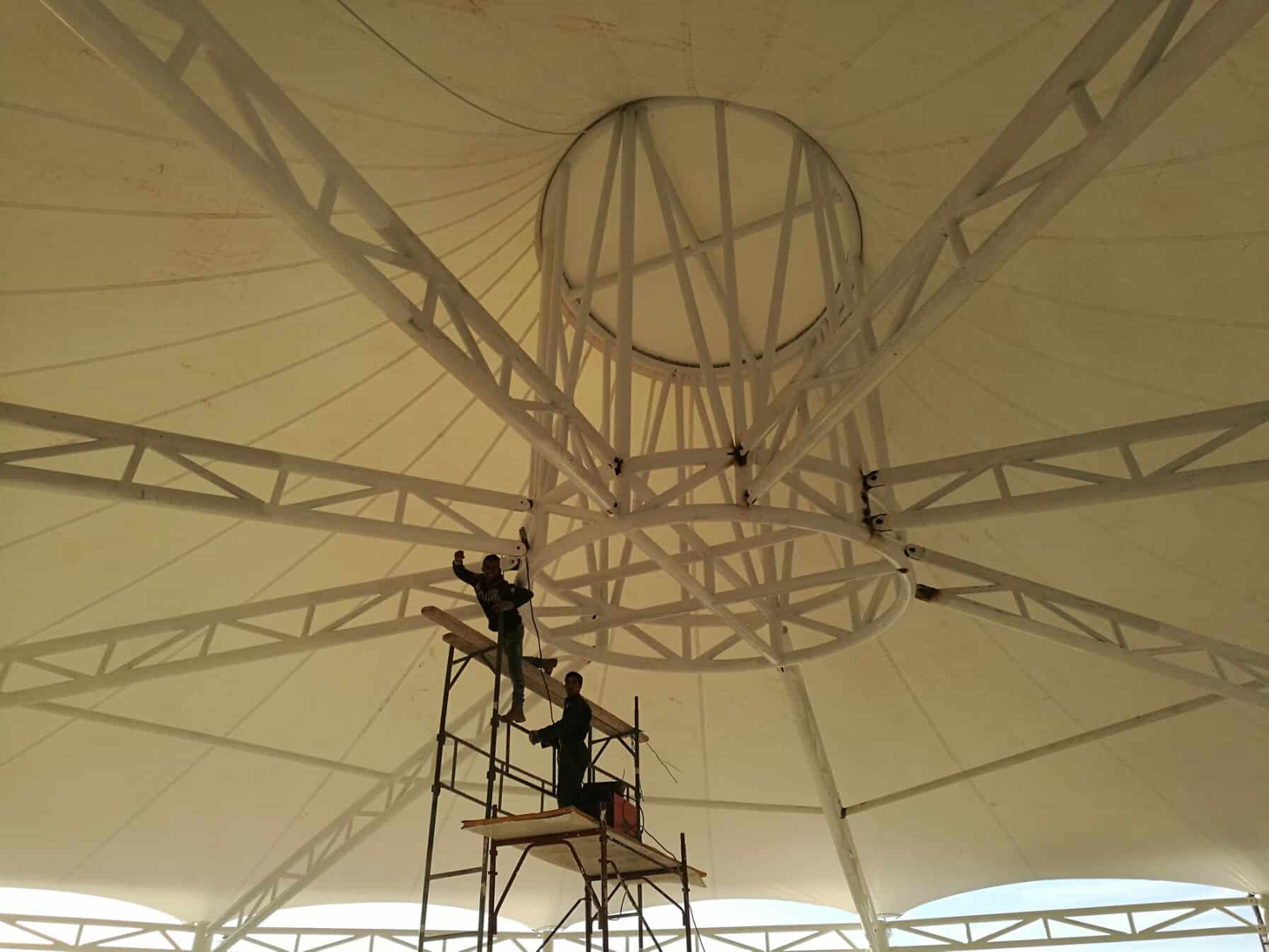 Tensile Structure Installation