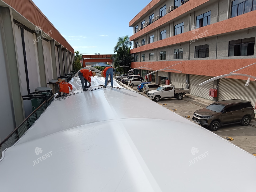 Tensile Membrane Car Parking01