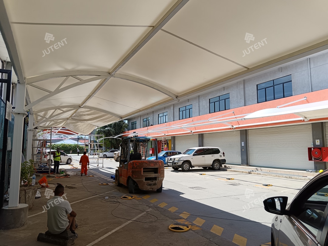 Tensile Membrane Car Parking142