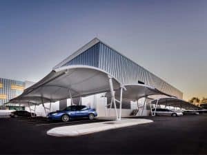 Car parking canopies