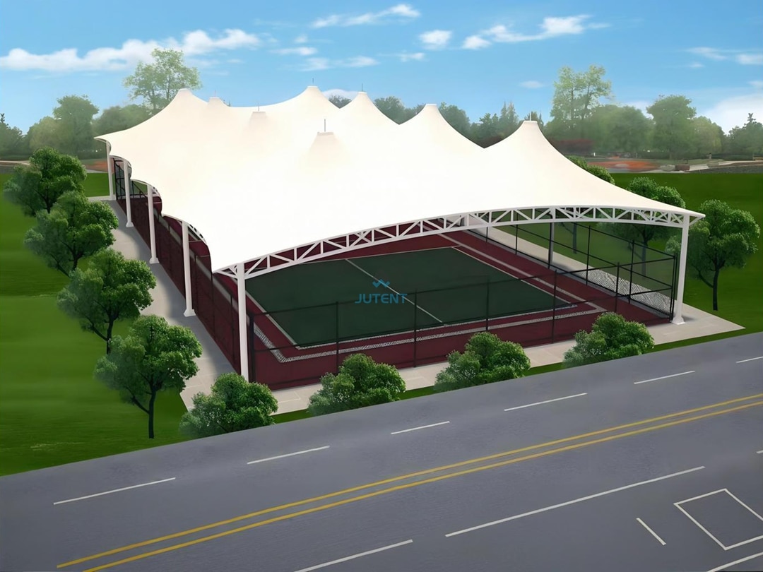 Basketball Court Roof1