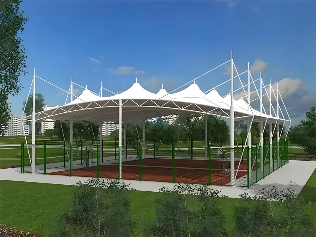 Basketball Court Roof3