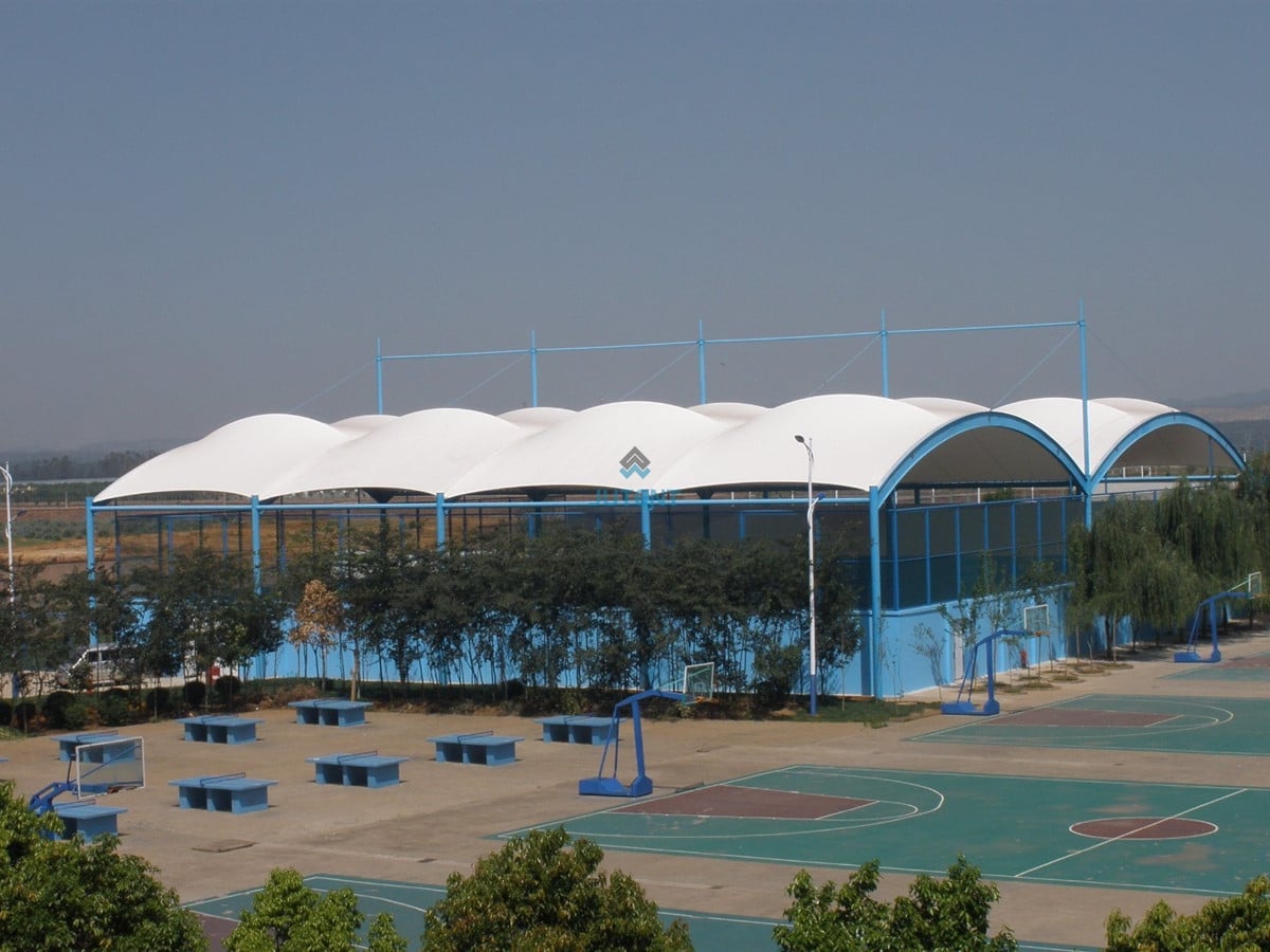 Basketball court canopy 51