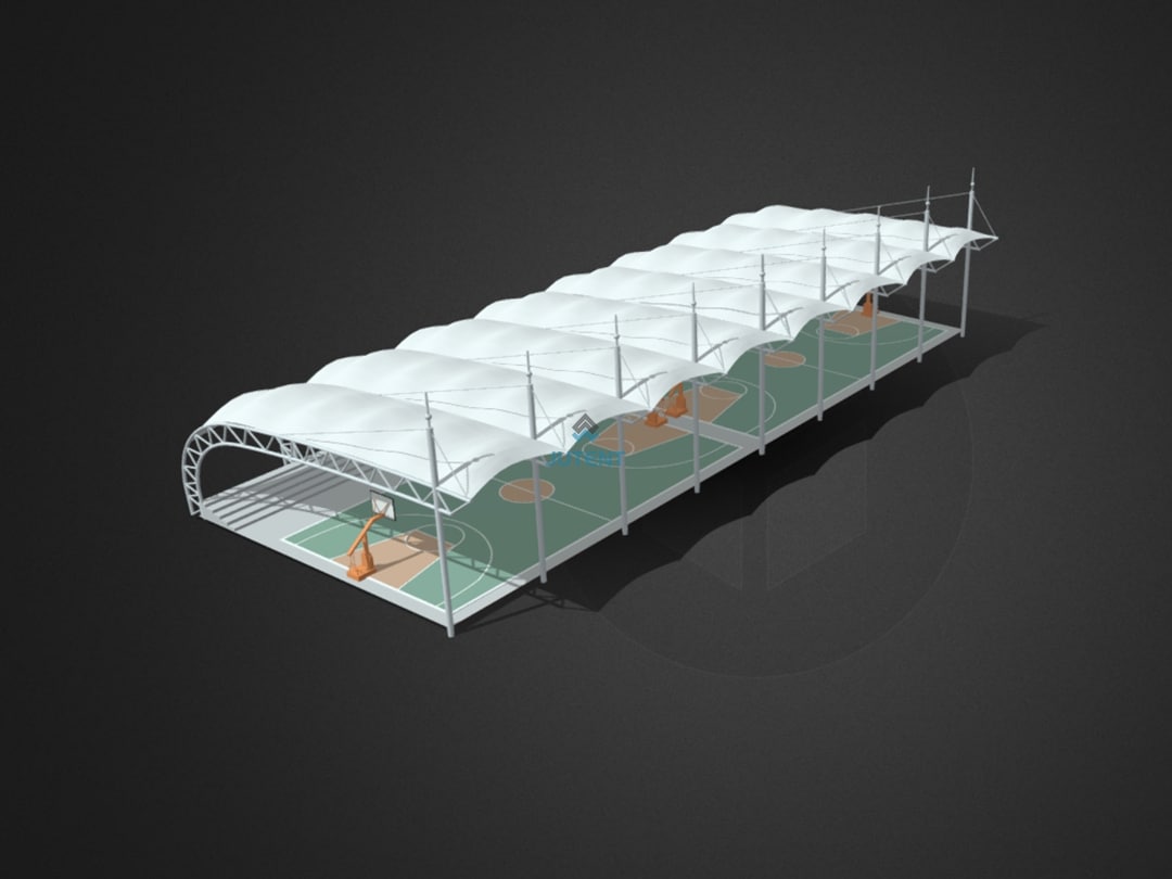 Court Tensile Membrane Canopy4