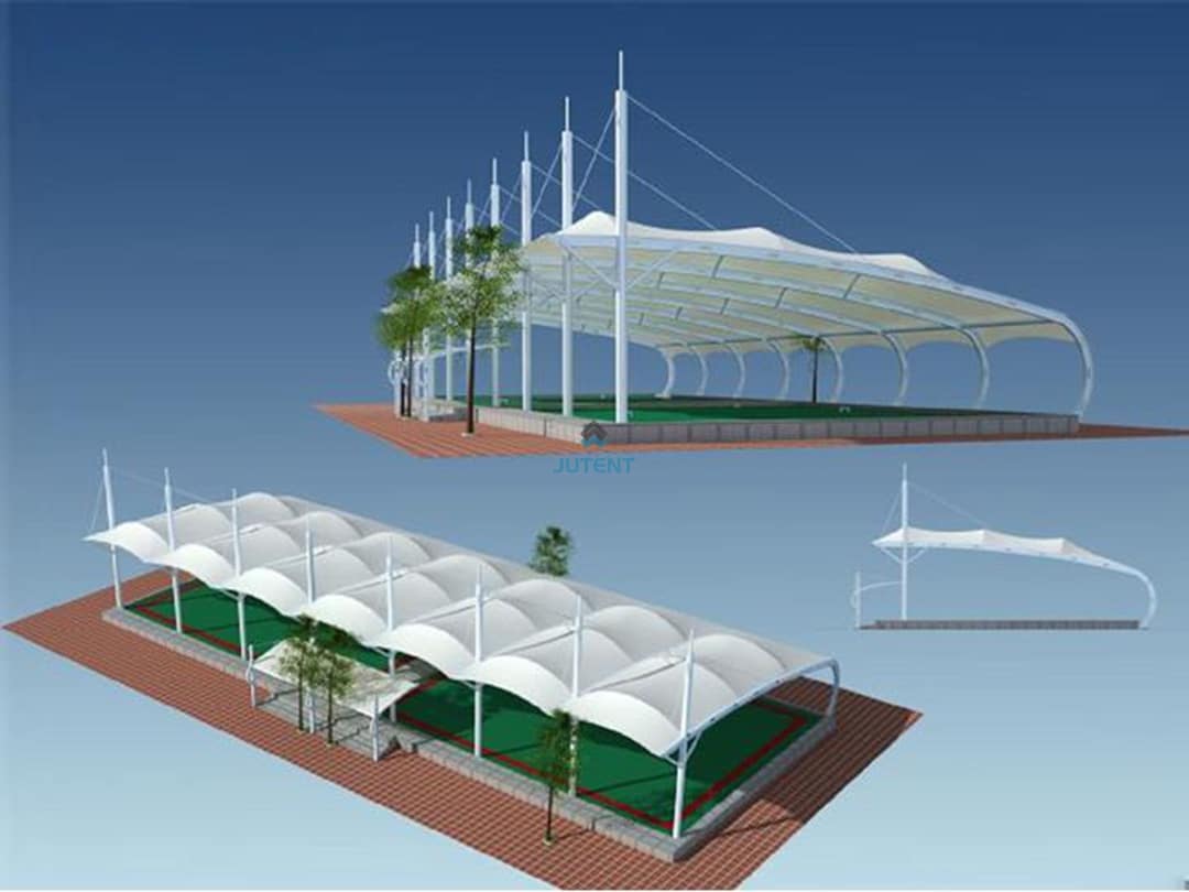 Court Tensile Membrane Canopy5