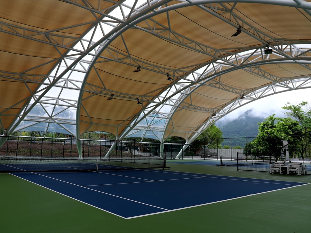 Tennis court canopy 061