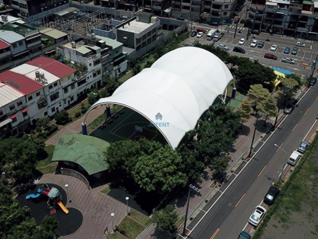Tennis court canopy 063
