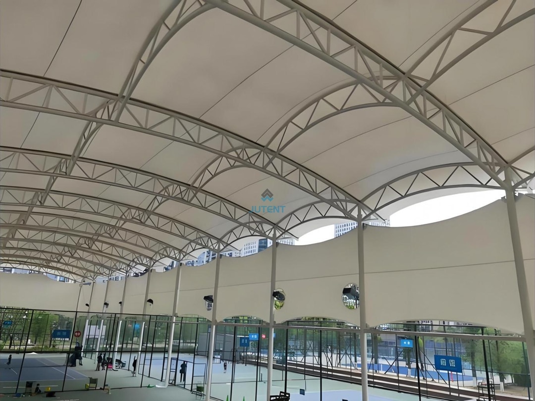 Tennis court canopy C2