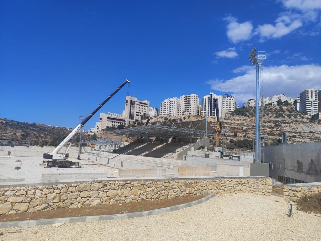 Stadium Grandstand Canopy Fabrication and Installation