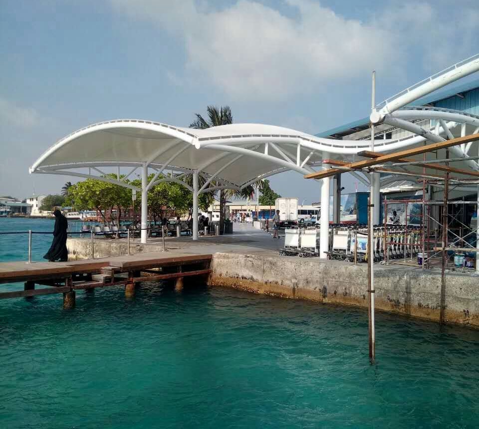 On-site Engineering and Canopy Construction in Maldives