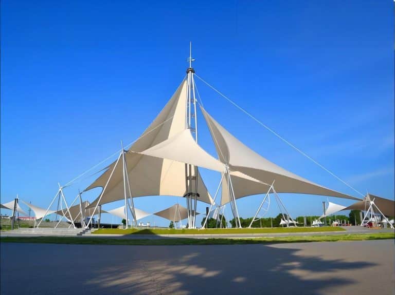 Civic Public Space Tensile Structure