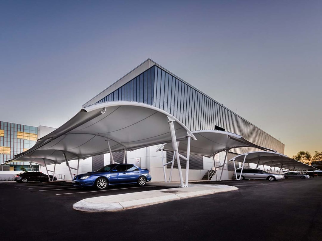 Commercial Parking and EV Charging Station Canopies