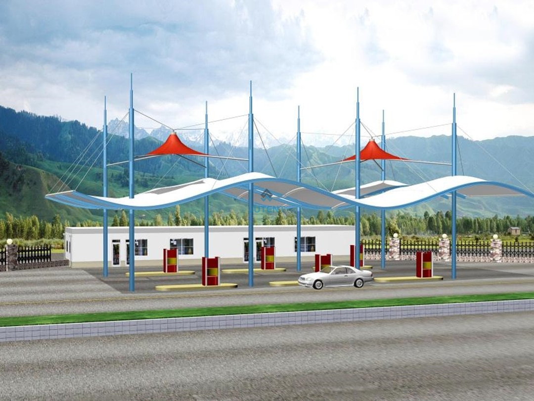 led-illumination-commercial-fuel-canopy-night-view.jpg Illuminated commercial fuel station canopy with integrated LED lighting system at night.