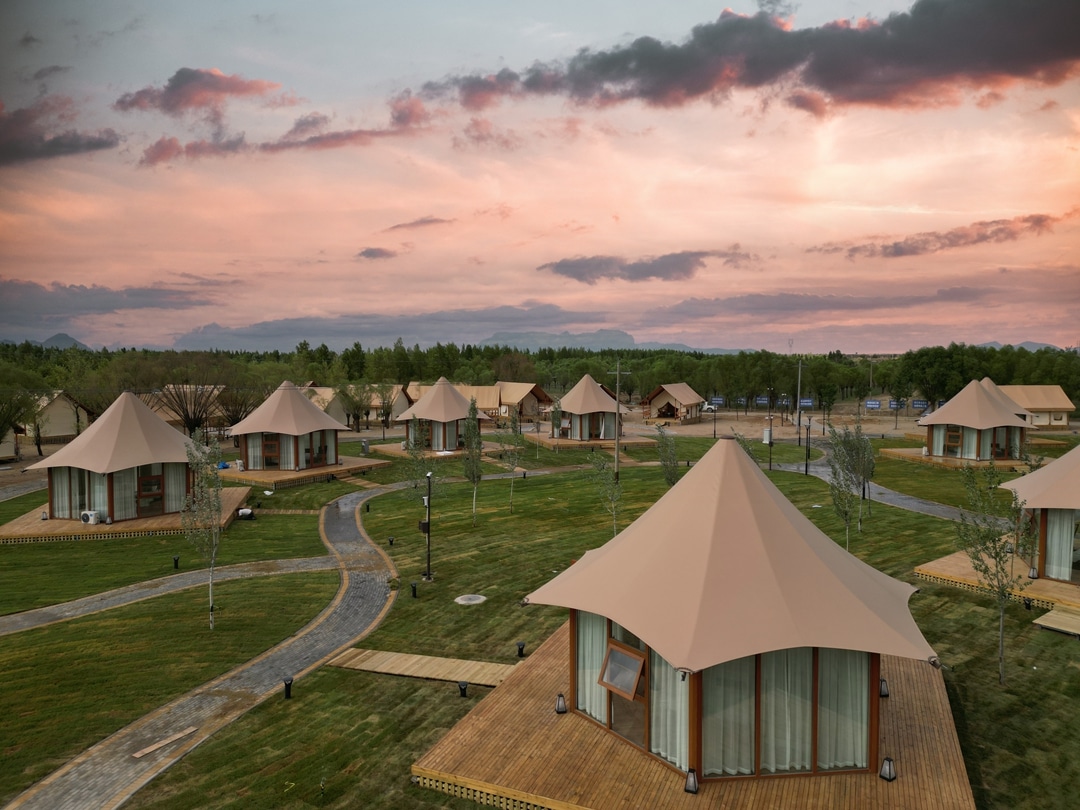 Glamping Tents and Eco Resort Structures