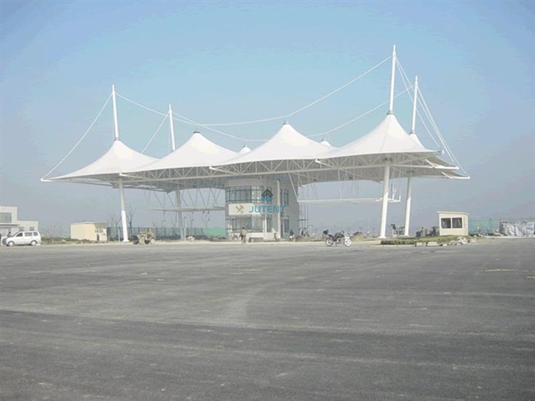 Highway toll station canopy m7