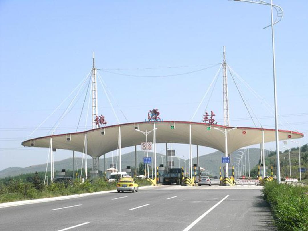 Highway toll station canopy m8