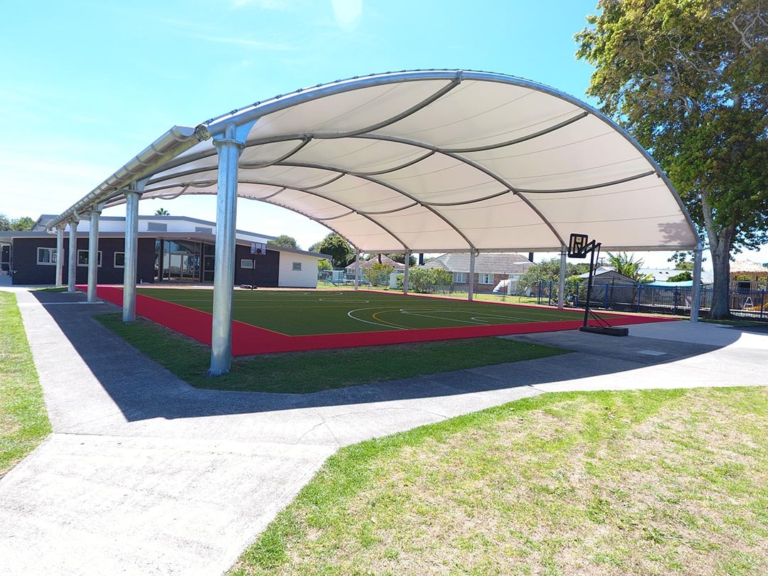Sport Court Tensile Canopies