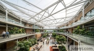 atrium tensile skylight application photo