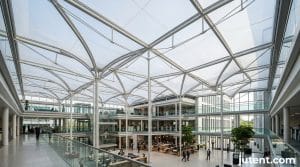 atrium tensile skylight in African application