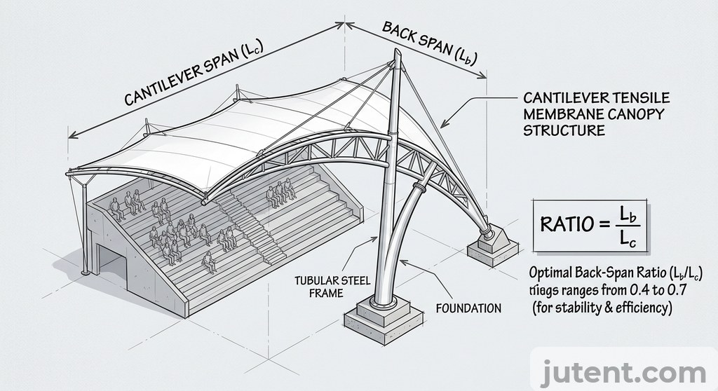 Back-span ratio illustration