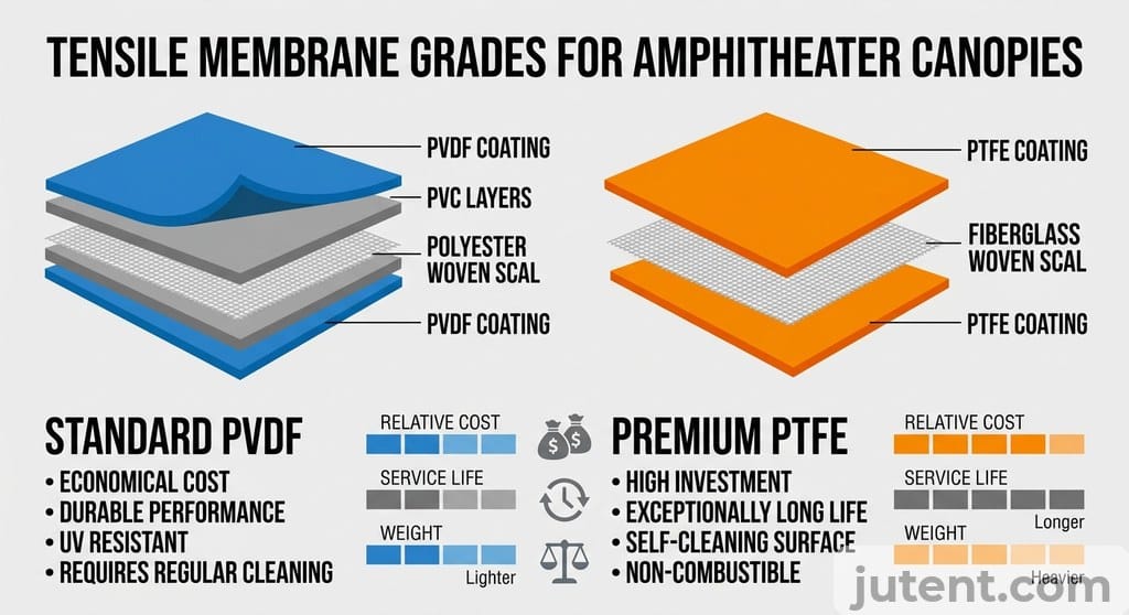 Membrane grade cost comparison