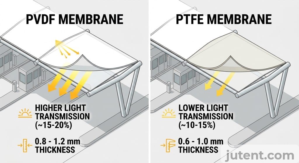 Membrane grade cost comparison
