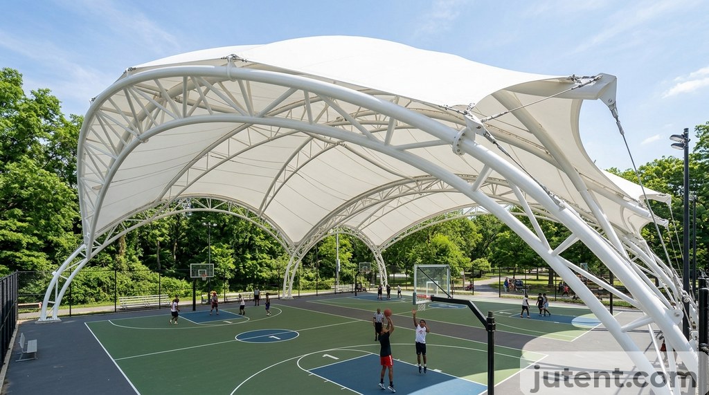 Multi-court configuration example