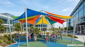 Playground shade coverage diagram