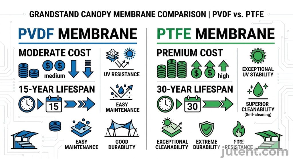 PVDF vs PTFE cost comparison