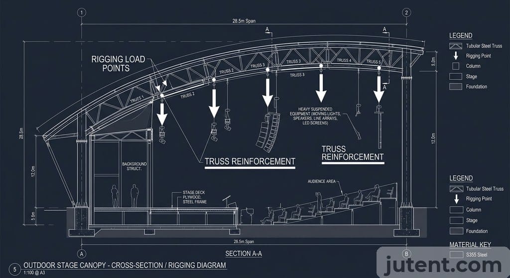 Rigging load impact on cost
