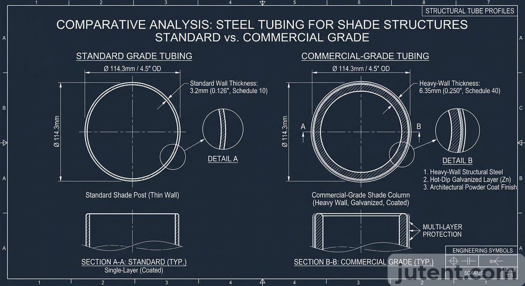 Steel specification comparison table