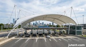 toll station canopy in African application