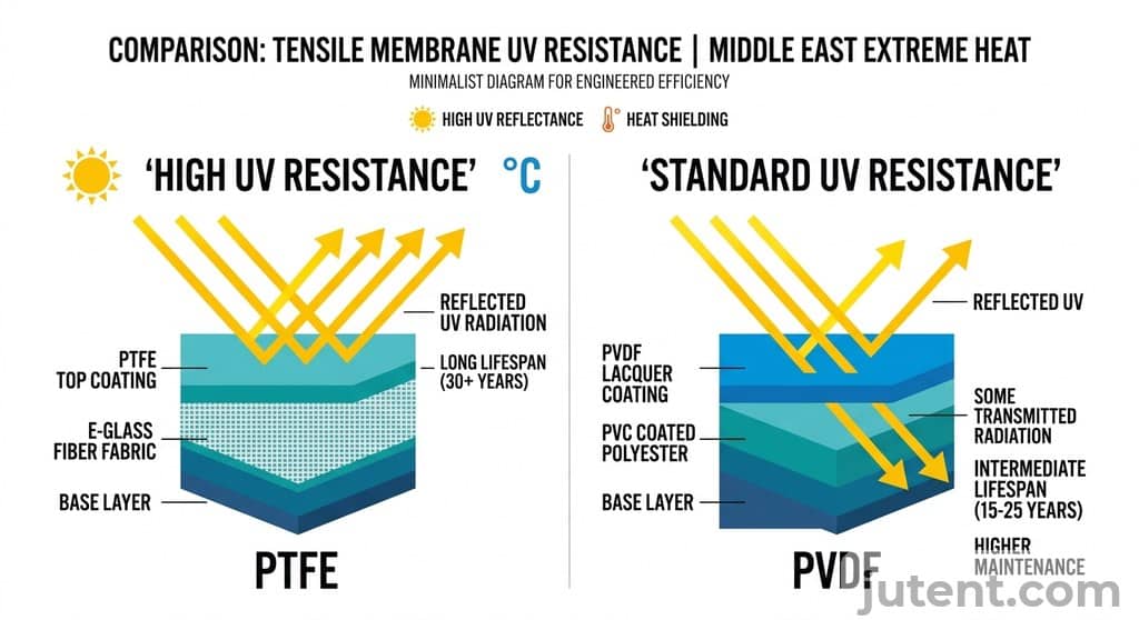 UV resistance rating comparison