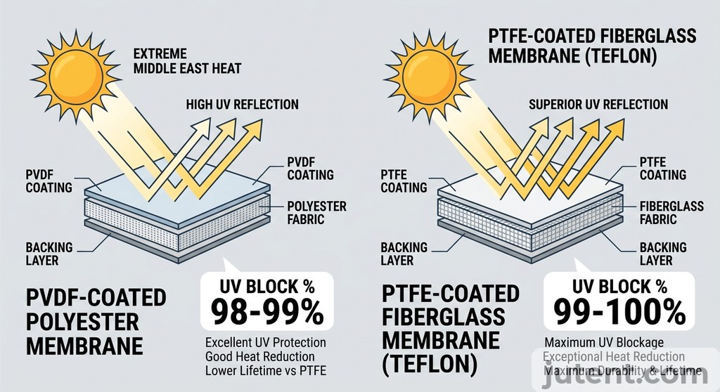 UV resistance rating comparison
