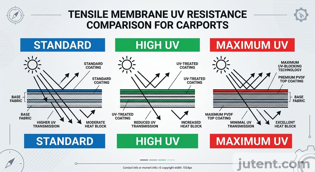 UV resistance rating comparison