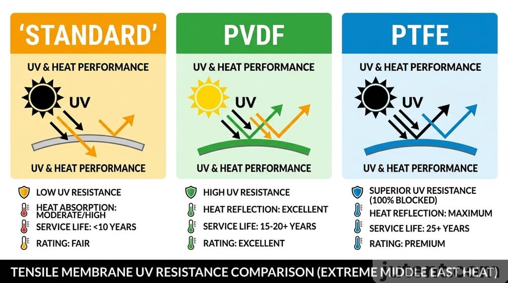 UV resistance rating comparison