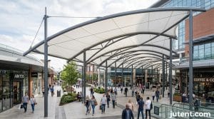 Wind load diagram for school walkway canopy