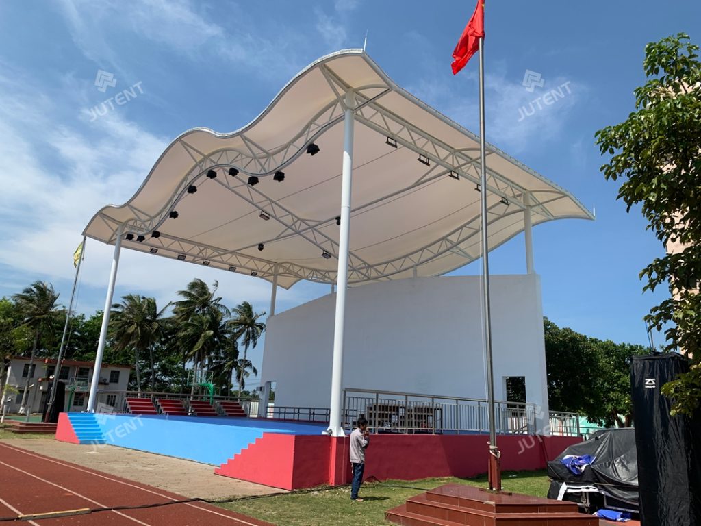 Liandong Middle School Wavy Rostrum Canopy Project
