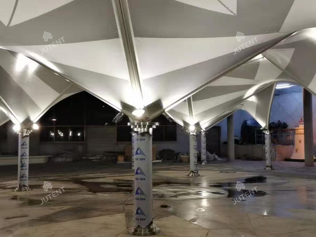 Macau Maritime Museum: Open-Air Cafe Tensile Umbrella Renewal Project