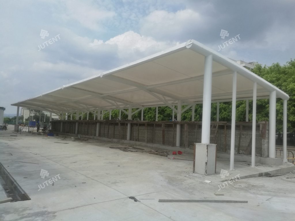 Guangzhou International Air Cargo Terminal Parking Canopy