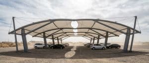 PVDF tensile membrane structure Importing Parking Structures to Africa A Logistic